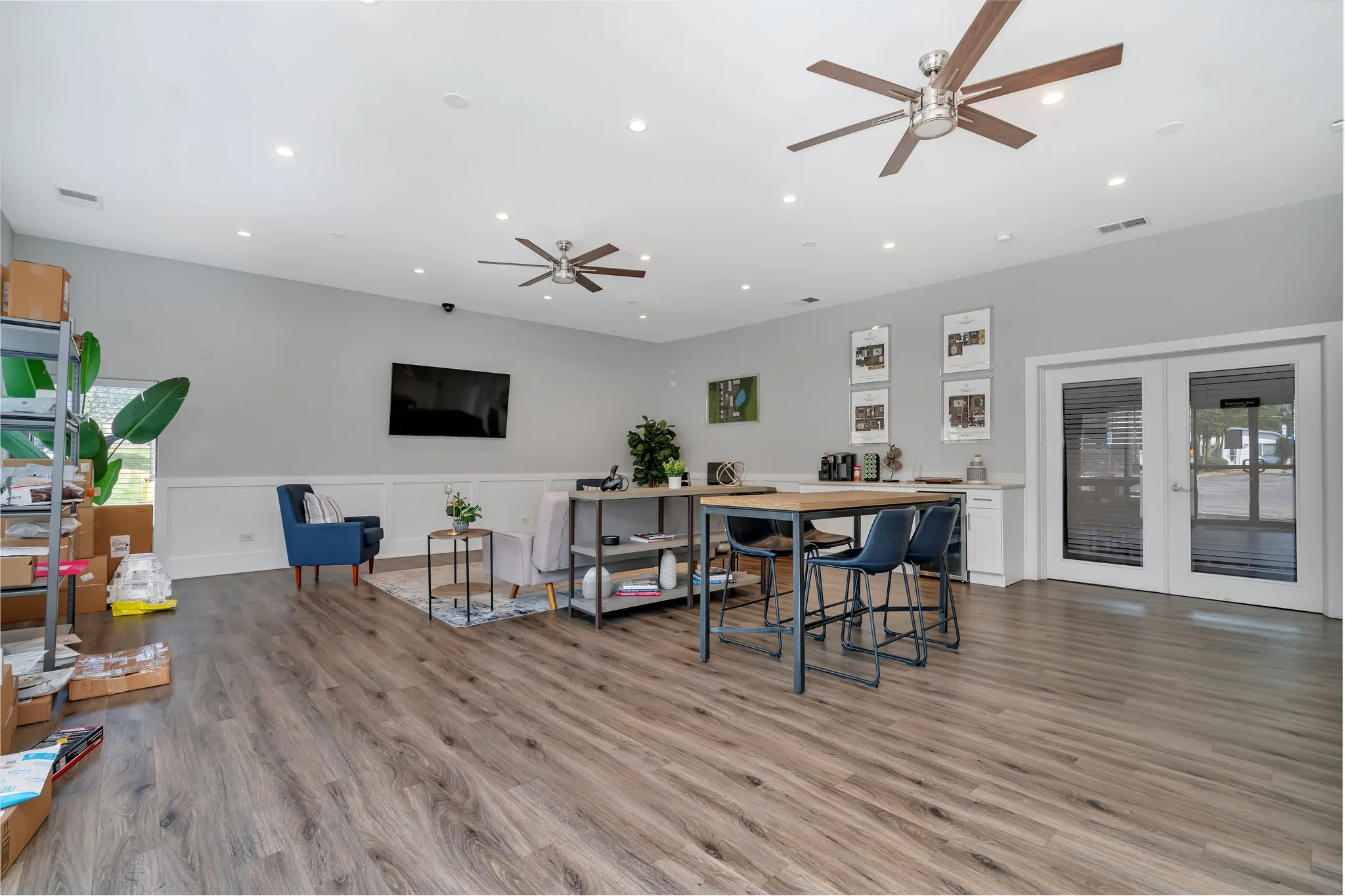 Studio apartment interior