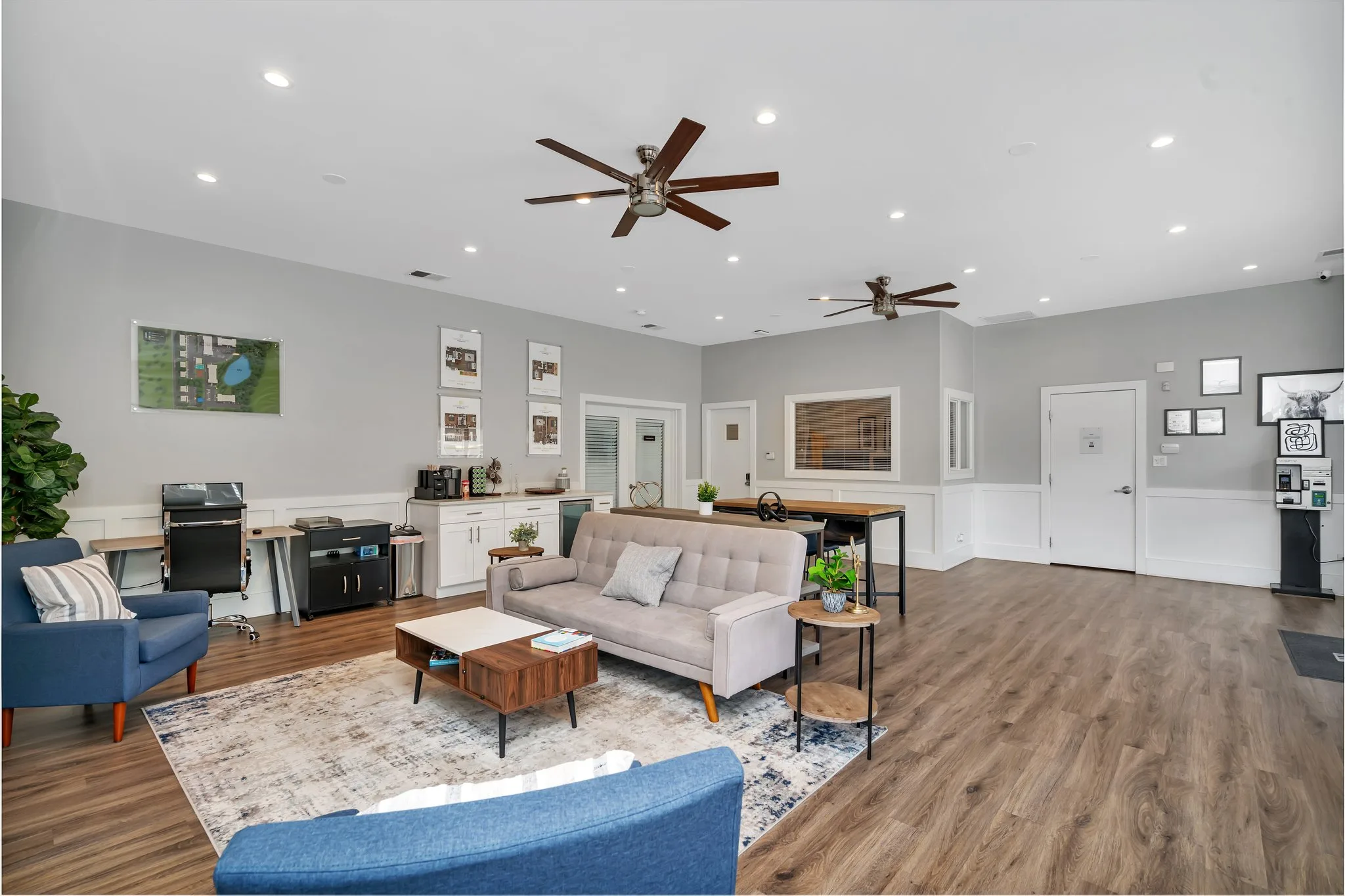 Studio apartment interior
